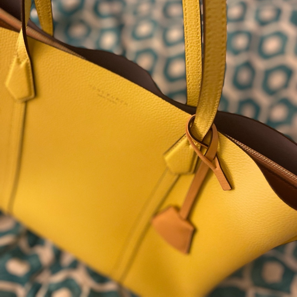 Black Friday Sale!!! Canary Yellow Tory Burch Purse